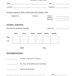 Audiometer Hearing Screening Template – Fill Online Regarding Blank Audiogram Template Download