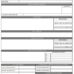 Audit Non Conformance Report Format| Excel | Pdf | Sample In Non Conformance Report Form Template