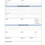 Audit Non Conformance Report In Non Conformance Report Form Template