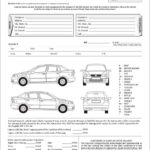 Auto Condition Report Form With Terms On Back, Item #7563 Within Truck Condition Report Template