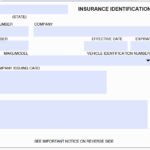 Auto Insurance Card Template Free Download Five Top Risks For Auto Insurance Card Template Free Download