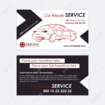 Auto Repair Business Card Template. Create Your Own Business.. In Automotive Business Card Templates