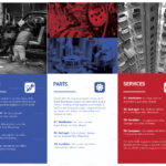 Automotive Tri Fold Brochure Template In Engineering Brochure Templates