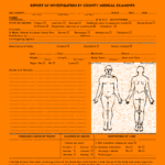 Autopsy Report Example Template Pdf Sample Philippines In Coroner's Report Template