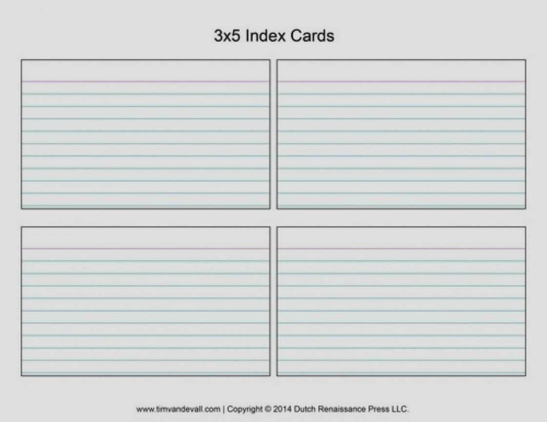 Avery Index Card Template Word Inside Word Cue Card Template