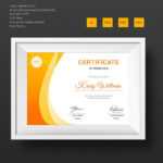 Award Certificate Template #73891 | Design Illustration Art Inside Small Certificate Template