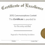 Award Certificate Template Document | Certificate Templates With Academic Award Certificate Template