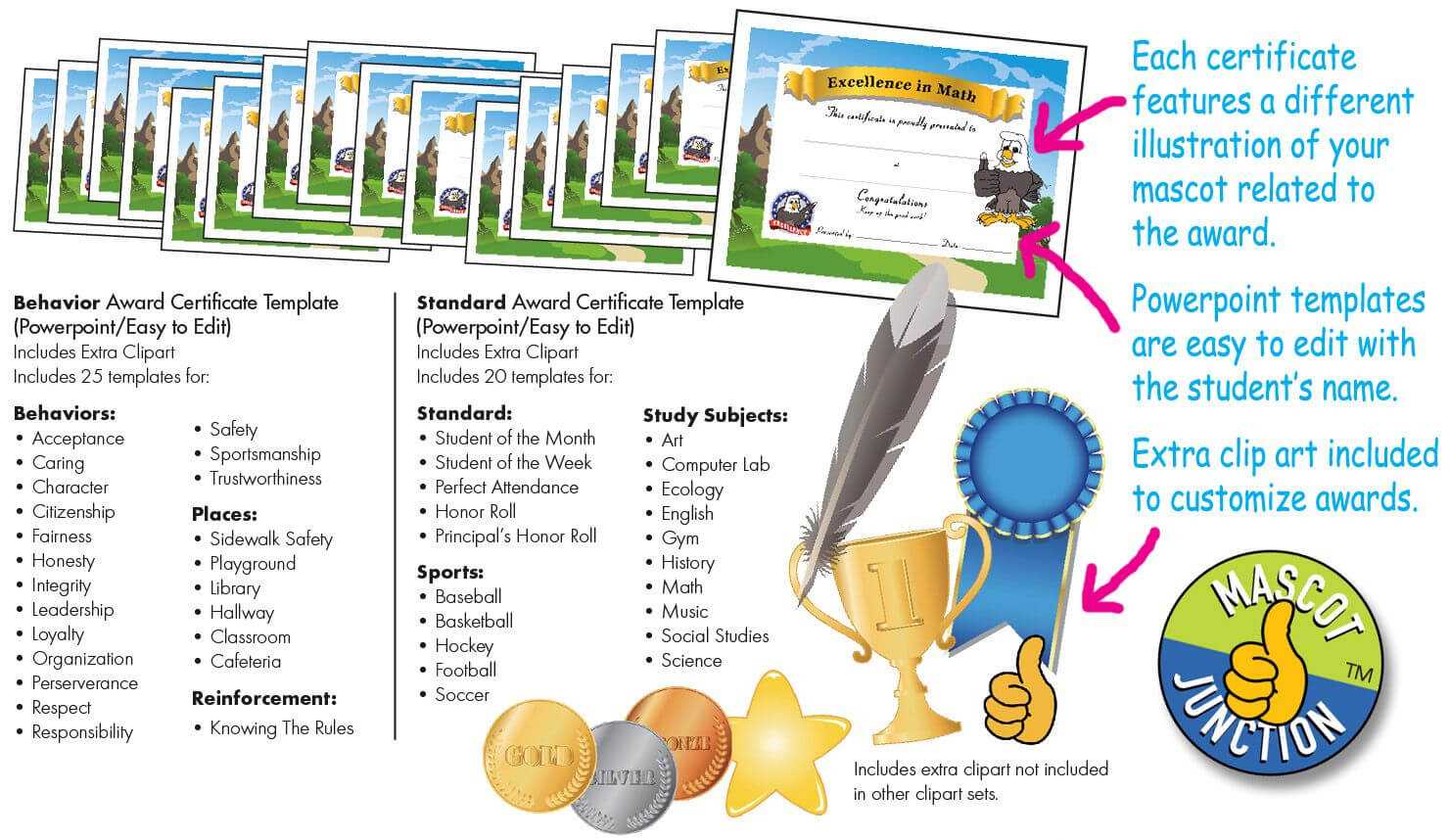 Award Certificates Pbis | Pbis Reward Ideas | Award With Regard To Math Certificate Template