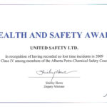 Awards And Recognition | United Safety Inside Client in Safety Recognition Certificate Template