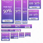 Awesome And Free Banner Ad Templates Pack With 18 Banner Pertaining To Free Online Banner Templates