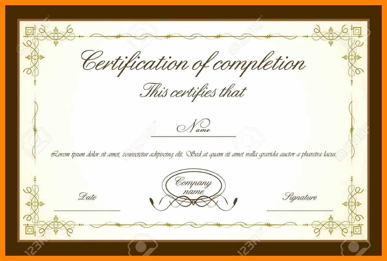 Awesome Pictures Of Certificate Templates Free Download Ppt Pertaining To Powerpoint Certificate Templates Free Download