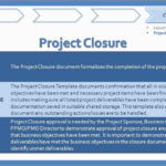 Awesome Project Closure Report Template Free | Best Of Template In Project Closure Report Template Ppt