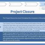 Awesome Project Closure Report Template Free | Best Of Template In Project Closure Report Template Ppt