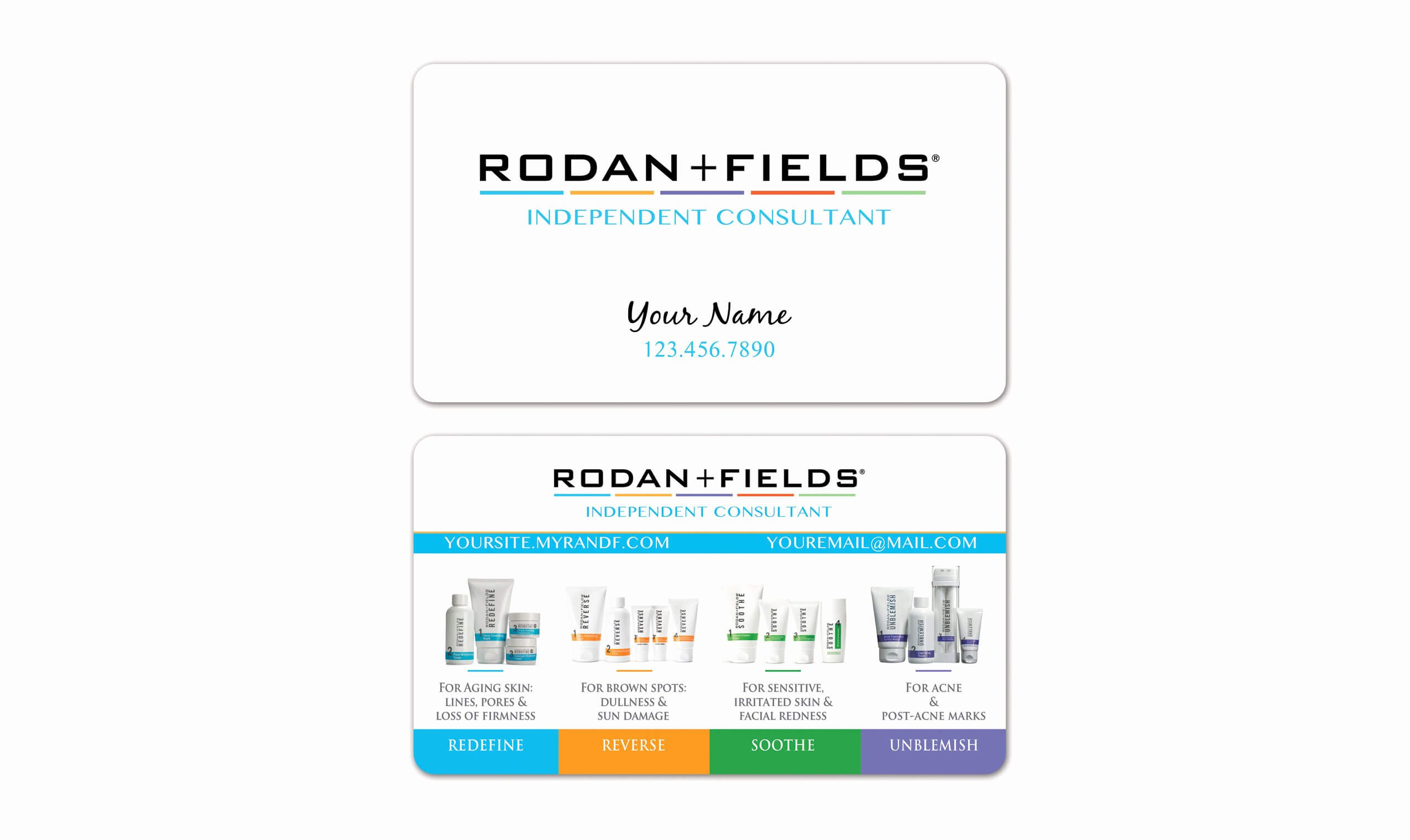 Awesome Rodan And Fields Business Cards Vistaprint Within Rodan And Fields Business Card Template