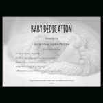 Baby Dedication Certificate Template For Word [Free Printable] Throughout Baby Dedication Certificate Template