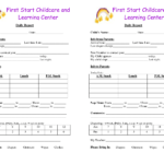 Baby Log Forms – Google Search | Daycare Forms | Infant Within Daycare Infant Daily Report Template