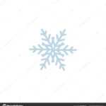 Background: Snowflake Blank | Snowflake Icon Template With Blank Snowflake Template