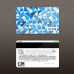 Bank Card Psd Template On Behance With Credit Card Templates For Sale