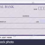 Bank Cheque Stock Photos & Bank Cheque Stock Images – Alamy Throughout Blank Cheque Template Uk