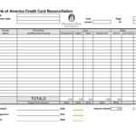 Bank Reconciliation Worksheet D365 Template Excel Free Throughout Credit Card Statement Template Excel