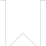 Banner Flag Template - Free To Use | House Ideas | Diy regarding Banner Cut Out Template