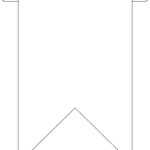 Banner Flag Template - Free To Use | House Ideas | Diy regarding Banner Cut Out Template