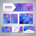 Banner, Flyers, Brochure, Business Cards, Gift Card Design Templates.. Within Advertising Cards Templates