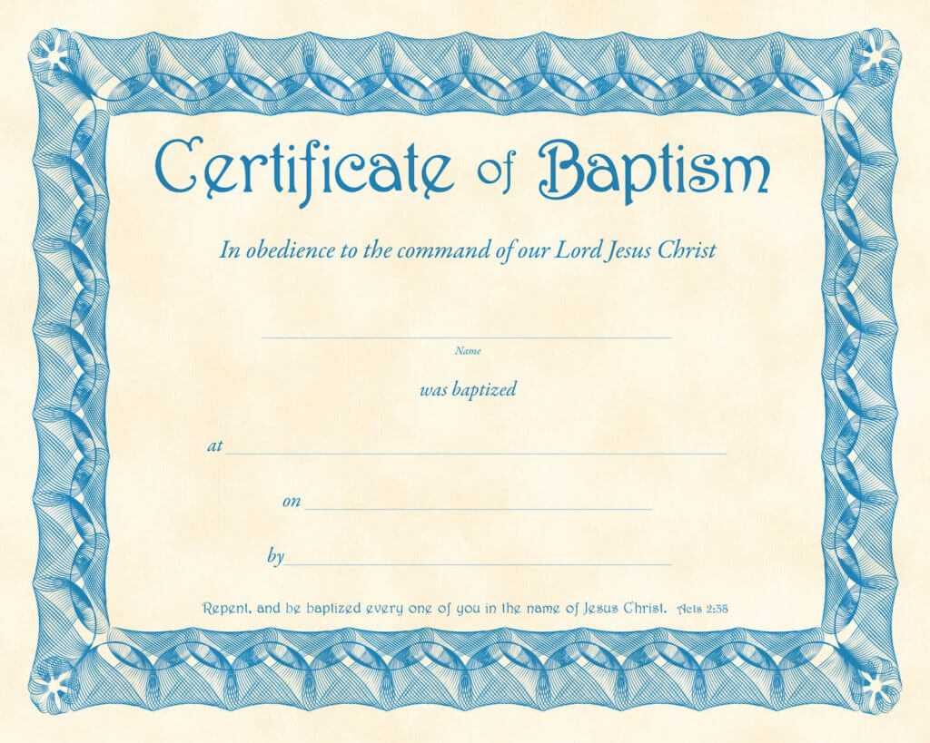 Baptism Certificate Template Publisher Download Christening Regarding Baptism Certificate Template Download