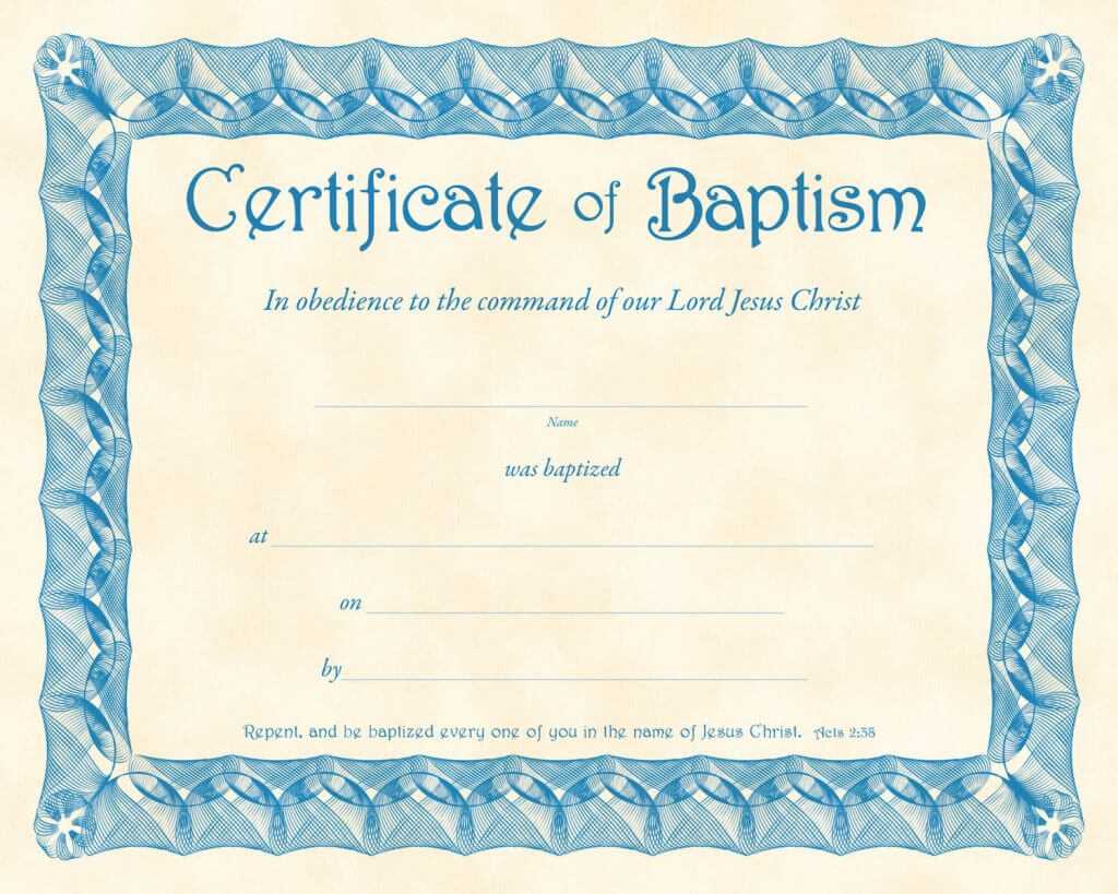 Baptism Certificate Template Publisher Download Christening Regarding Baptism Certificate Template Download