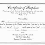 Baptism Certificate Template Word Free for Baptism Certificate Template Word