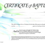 Baptism Certificate Xp4Eamuz | Sunday School | Certificate With Roman Catholic Baptism Certificate Template