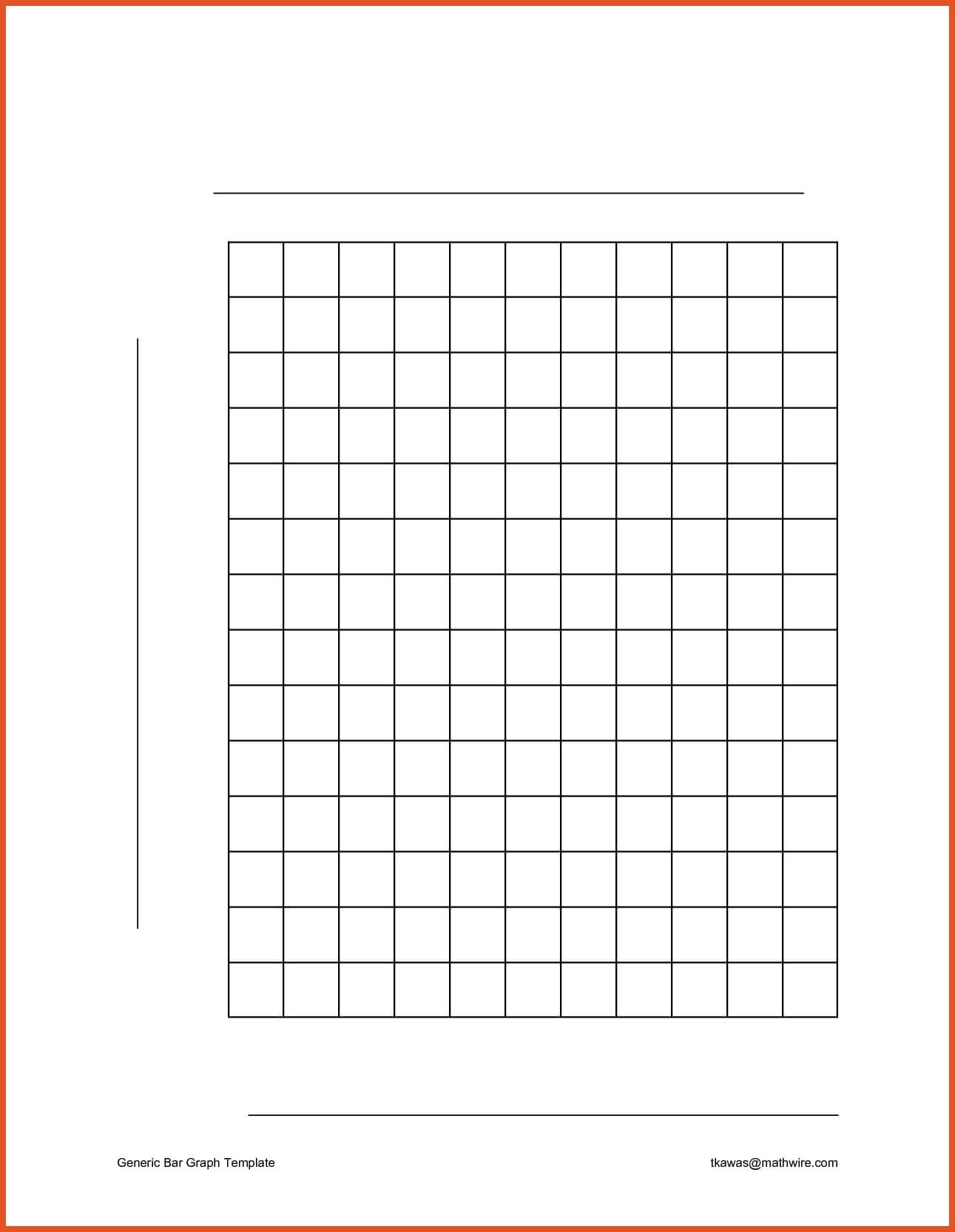 Bar Graph Paper Template | Chart And Printable World Within Blank Picture Graph Template
