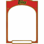 Baseball Card Template Sports Trading Card Templet - Topps for Baseball Card Template Word