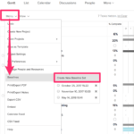 Baselines (Planned Vs. Actual Timeline) Pertaining To Baseline Report Template