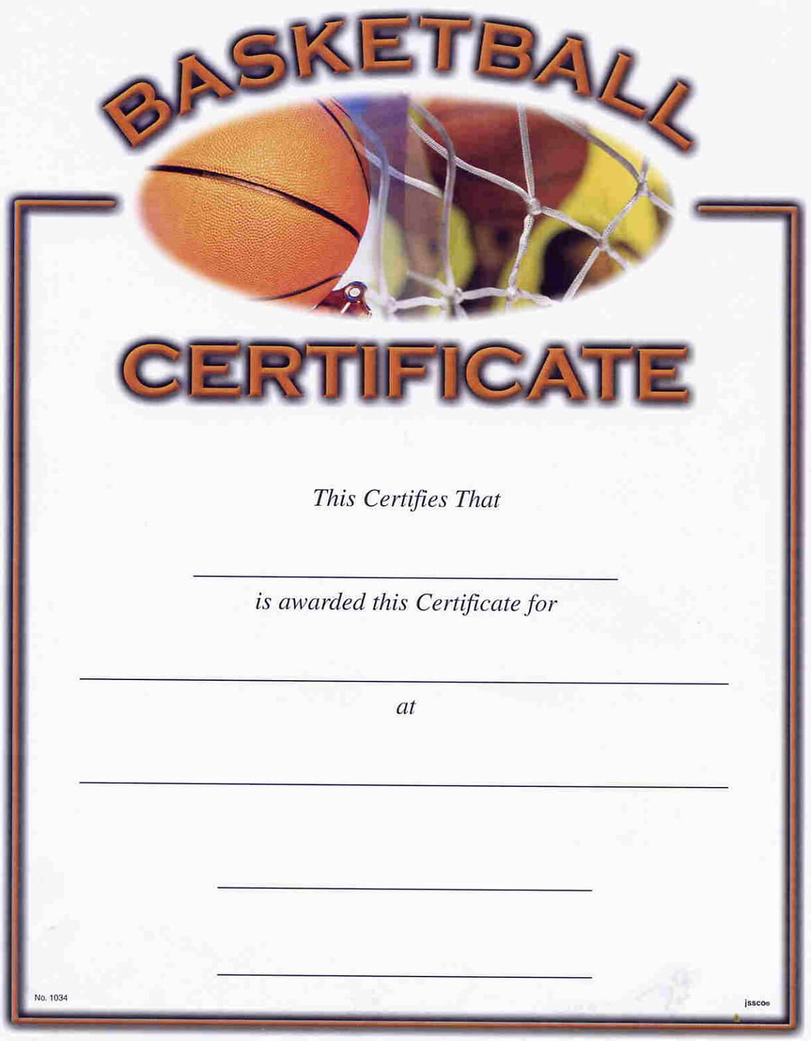 Basketball Award Certificate To Print | Activity Shelter Throughout Basketball Camp Certificate Template