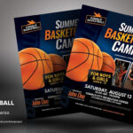 Basketball Camp Flyer Templates #inches#letter#placing Inside Basketball Camp Brochure Template