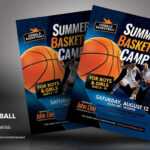 Basketball Camp Flyer Templates #inches#letter#placing Intended For Basketball Camp Brochure Template