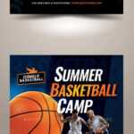 Basketball Camp Flyer Templates. Professional Sports Flyer Inside Basketball Camp Brochure Template