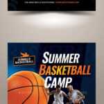 Basketball Camp Flyer Templates. Professional Sports Flyer Inside Basketball Camp Brochure Template