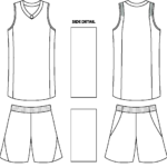 Basketball Jersey Cliparts – Cliparts Zone Pertaining To Blank Basketball Uniform Template
