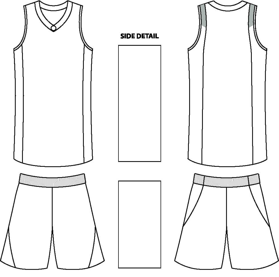 Basketball Jersey Cliparts – Cliparts Zone Pertaining To Blank Basketball Uniform Template