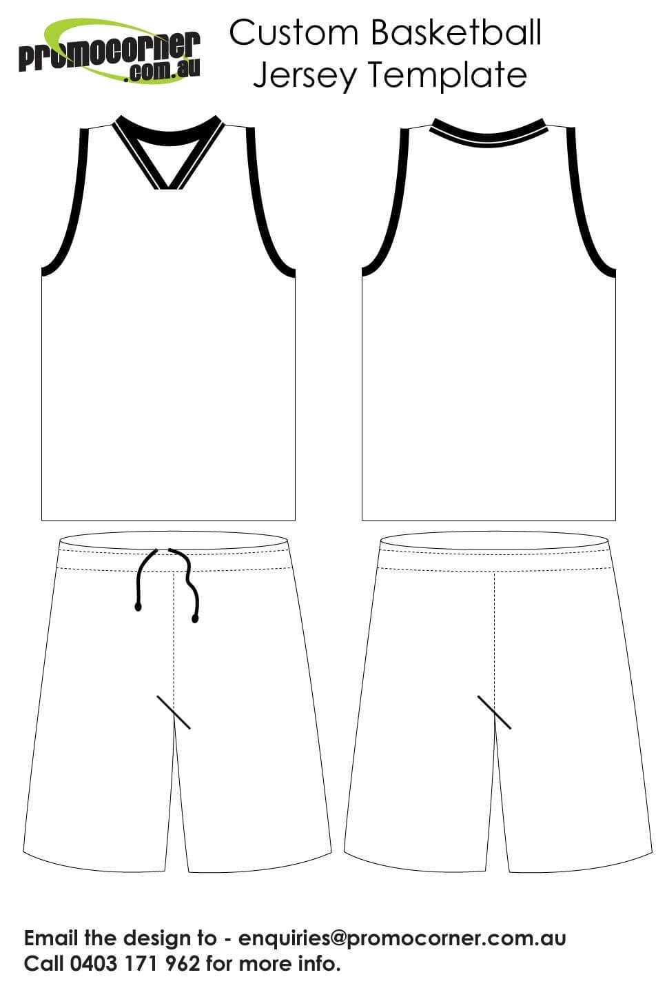 Basketball Jersey Template | Dromibi.top | Ra | Basketball In Blank Basketball Uniform Template