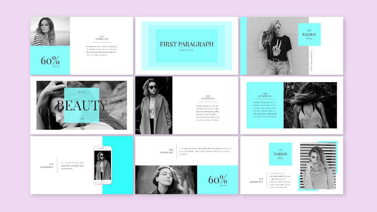 Beauty – Presentation Templates, Powerpoint + Keynote On Behance In Pretty Powerpoint Templates