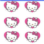 Beegoo Designs: "hello Kitty Hearts" Background & "hello Intended For Hello Kitty Banner Template