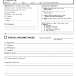 Behavior Report Template | Behavior Report Cc File White in Behaviour Report Template