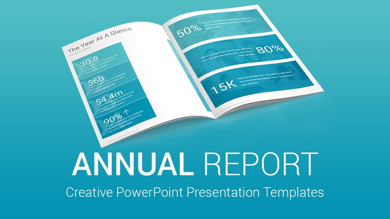 Best Annual Report Powerpoint Presentation Templates Designs With Regard To Annual Report Ppt Template