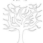 Best Photos Of Large Tree Template - Large Blank Family Tree inside Blank Tree Diagram Template