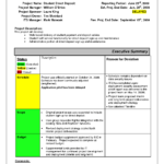 Best Photos Of Project Status Report Template – Powerpoint Pertaining To Monthly Status Report Template Project Management