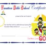 Bible School Certificates Pictures To Pin On Pinterest In Free Vbs Certificate Templates