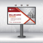 Billboard Banner Template Vector Design, Advertisement, Realistic.. Throughout Outdoor Banner Template